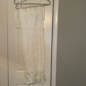 White Lace Dress Size Small
